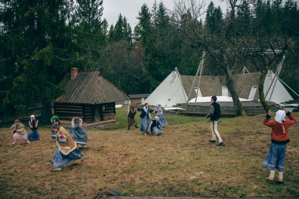 Wielka Sobota w skansenie w Zubrzycy Górnej
