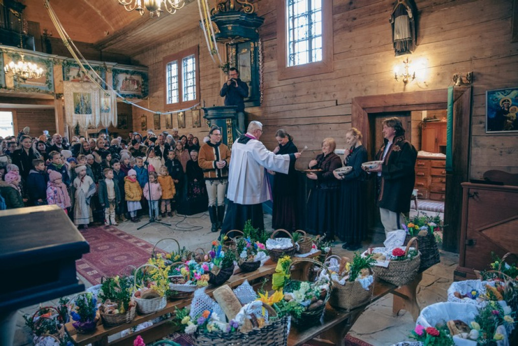 Wielka Sobota w skansenie w Zubrzycy Górnej