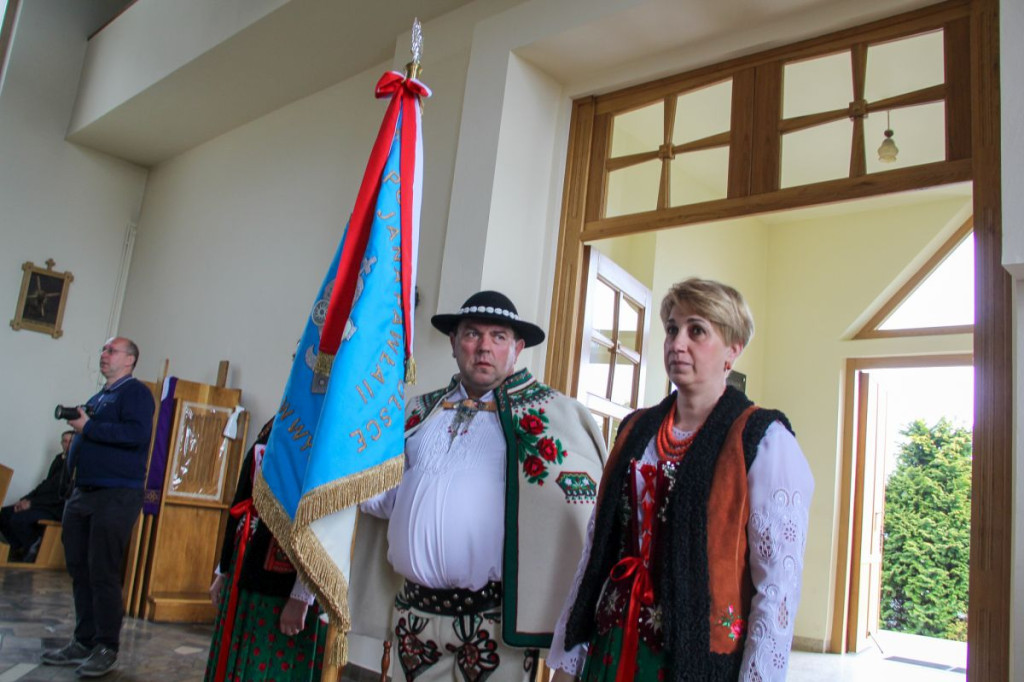 Poświęcenie sztandaru Związku Podhalan na Wysokiej