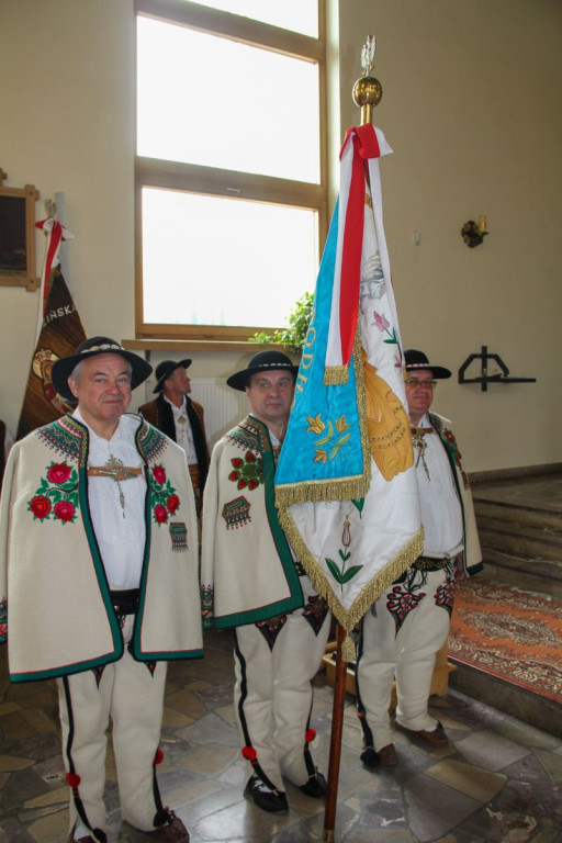 Poświęcenie sztandaru Związku Podhalan na Wysokiej