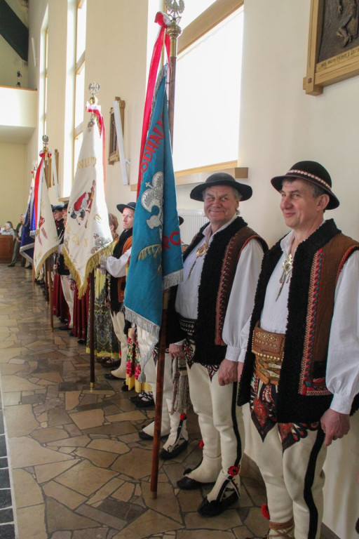 Poświęcenie sztandaru Związku Podhalan na Wysokiej
