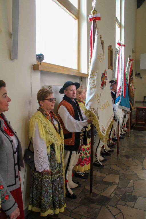 Poświęcenie sztandaru Związku Podhalan na Wysokiej