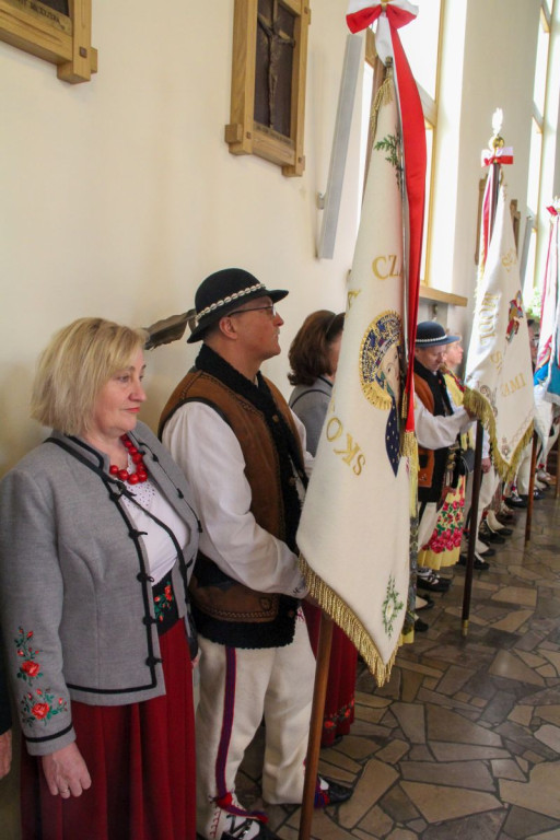 Poświęcenie sztandaru Związku Podhalan na Wysokiej