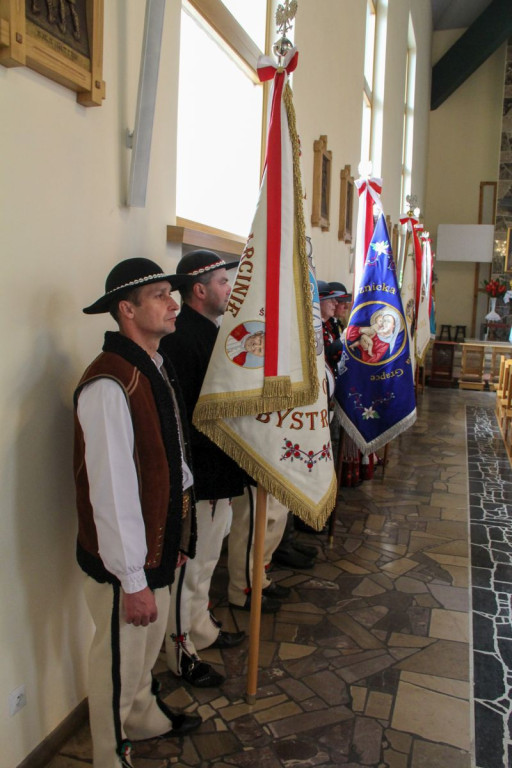 Poświęcenie sztandaru Związku Podhalan na Wysokiej