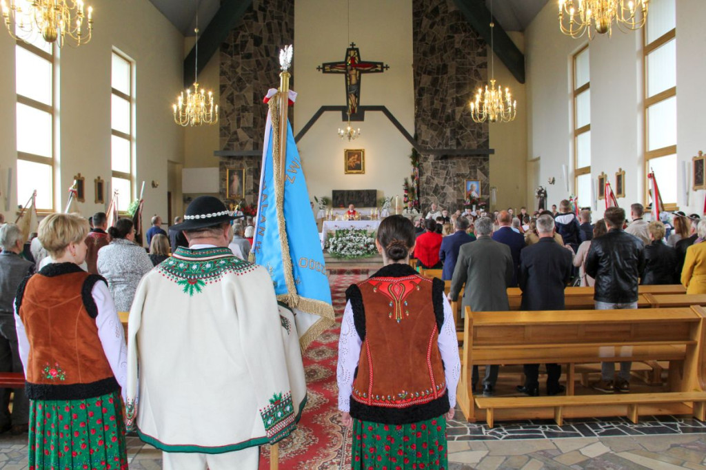 Poświęcenie sztandaru Związku Podhalan na Wysokiej