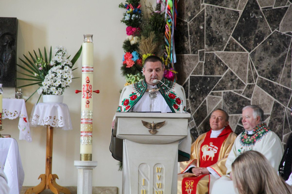 Poświęcenie sztandaru Związku Podhalan na Wysokiej