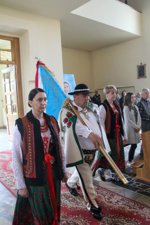 Poświęcenie sztandaru Związku Podhalan na Wysokiej
