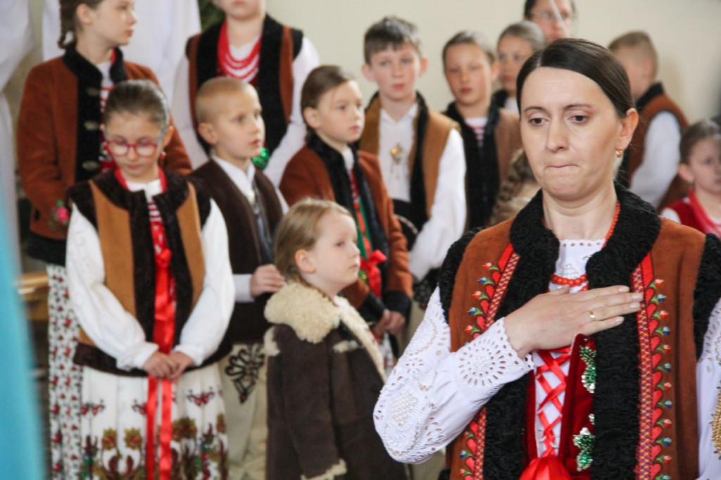 Poświęcenie sztandaru Związku Podhalan na Wysokiej