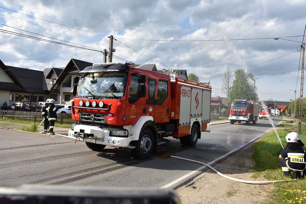 Ciche z nowymi wozami strażackimi