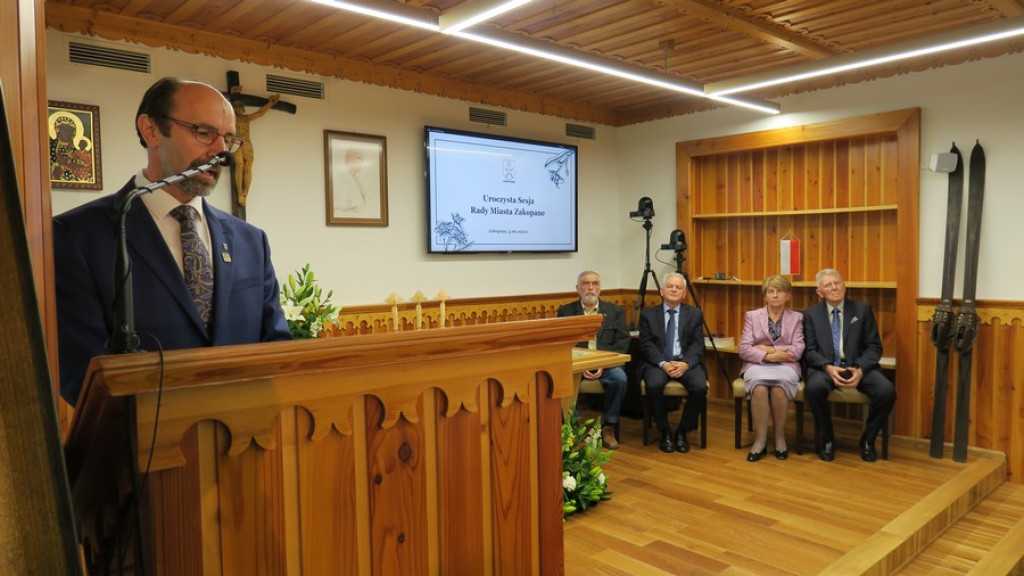 Papieska sesja w Księżówce