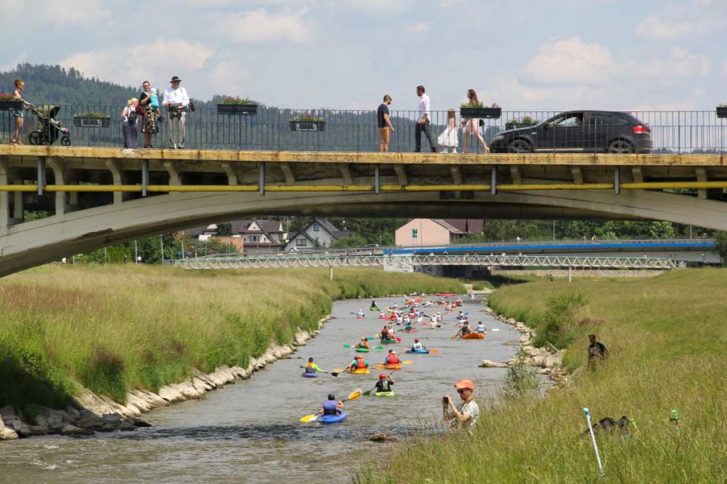 Kajakarze ruszyli Dunajcem