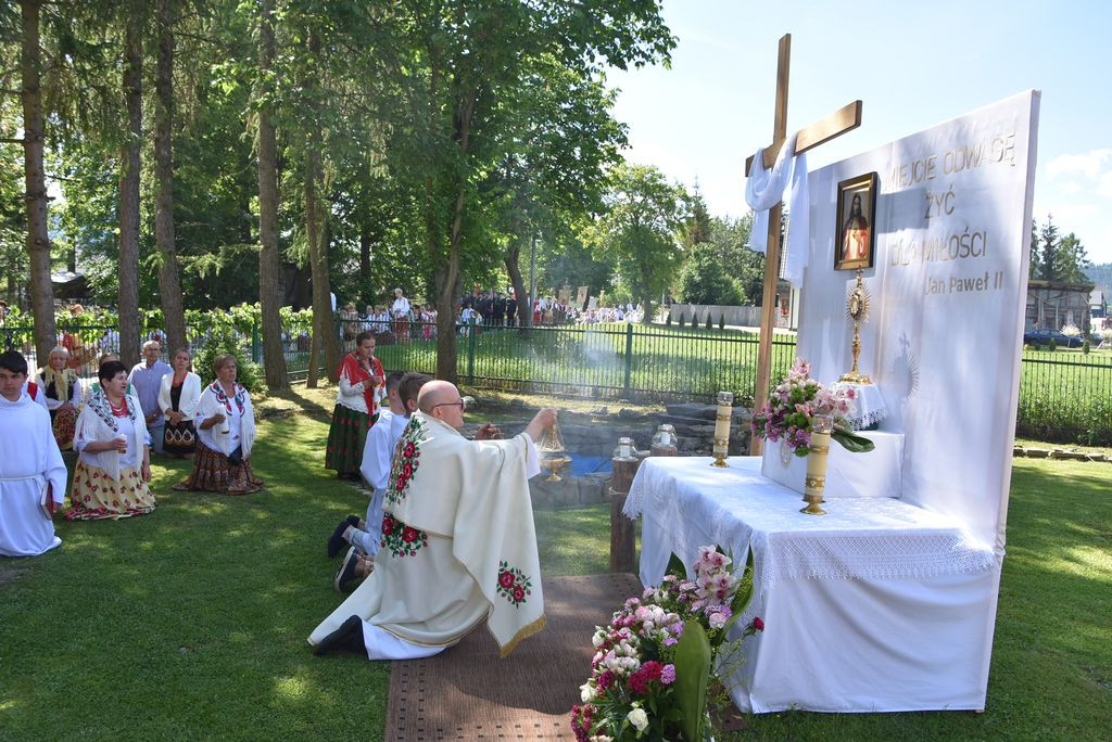 Boże Ciało w Miętustwie