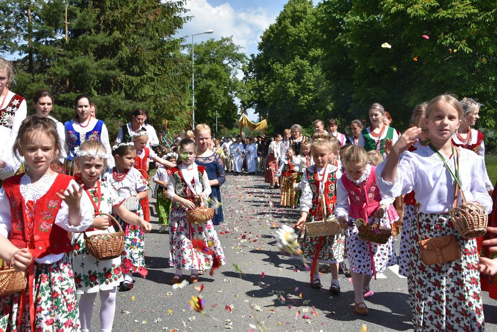 Boże Ciało w Miętustwie