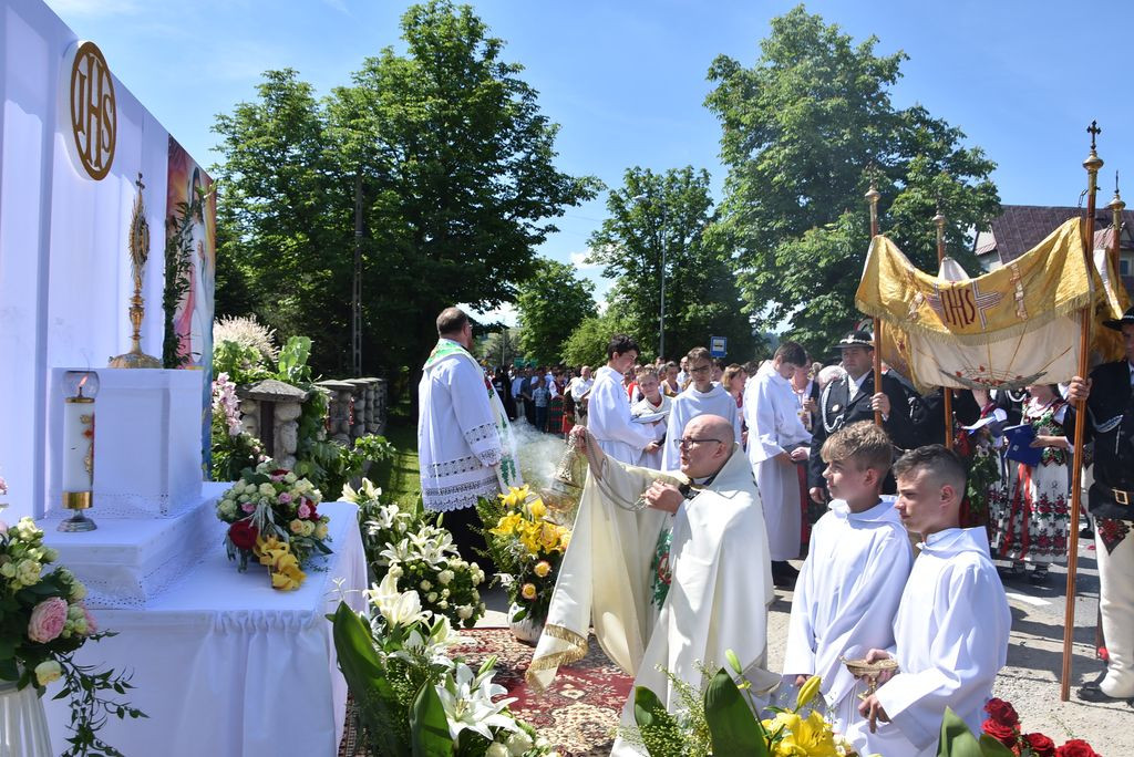 Boże Ciało w Miętustwie