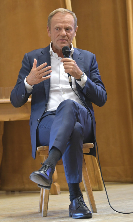 Donald Tusk w Łopusznej