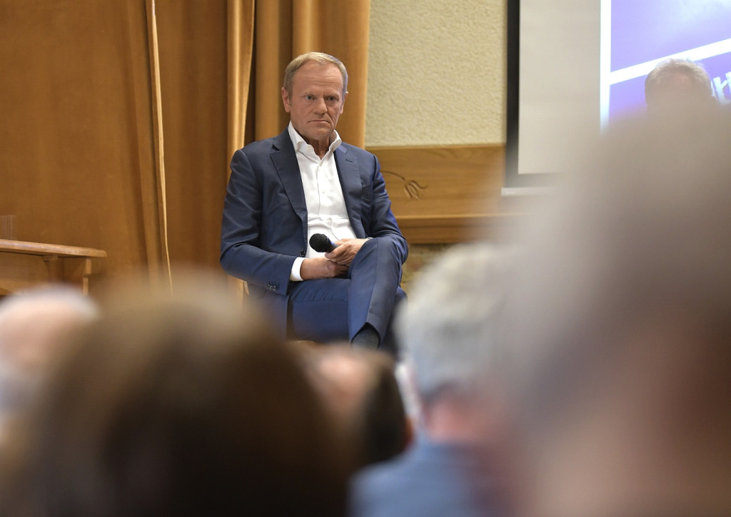 Donald Tusk w Łopusznej