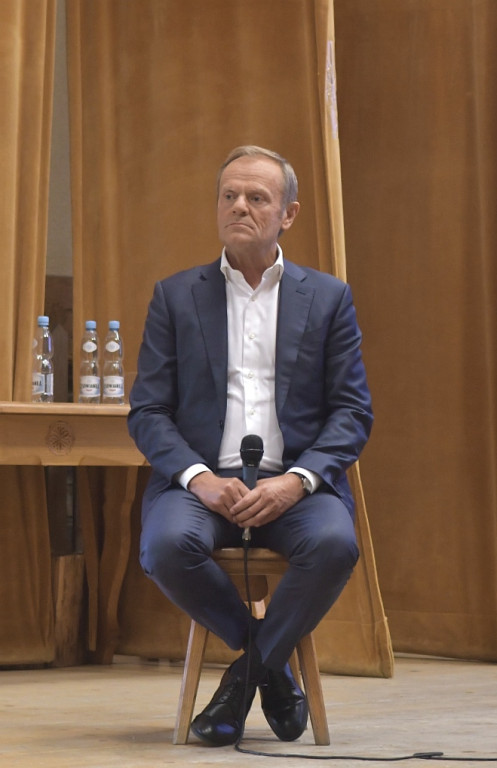 Donald Tusk w Łopusznej