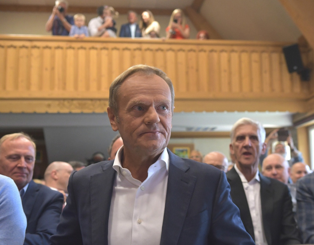 Donald Tusk w Łopusznej