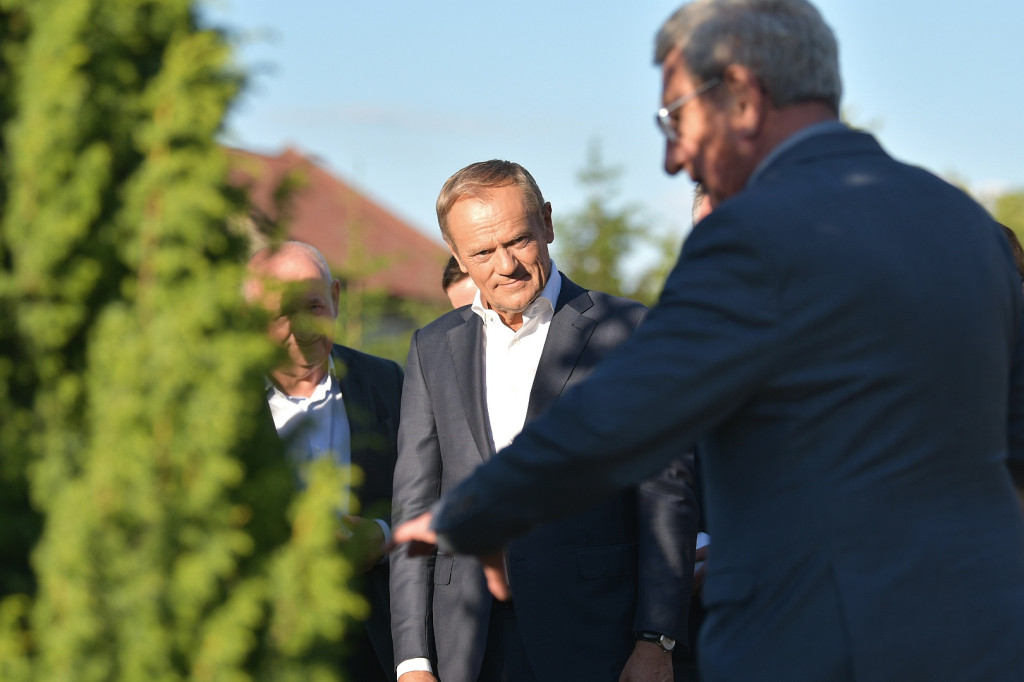 Donald Tusk w Łopusznej