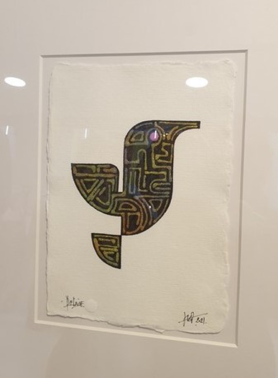 Jan Kanty Pawluśkiewicz maluje Żel-Art