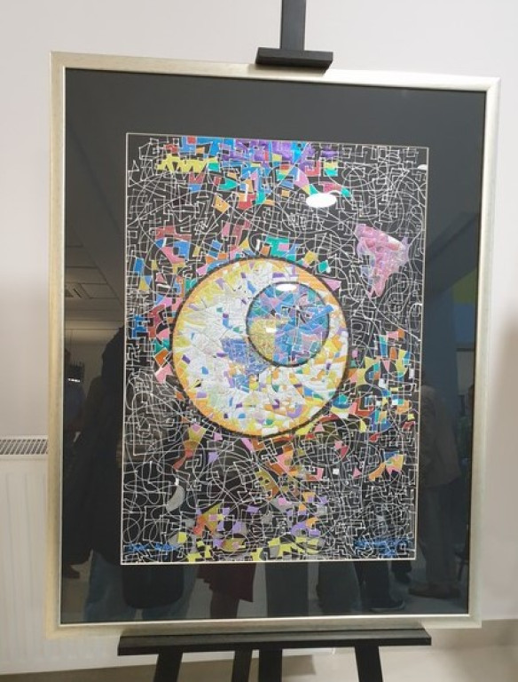 Jan Kanty Pawluśkiewicz maluje Żel-Art