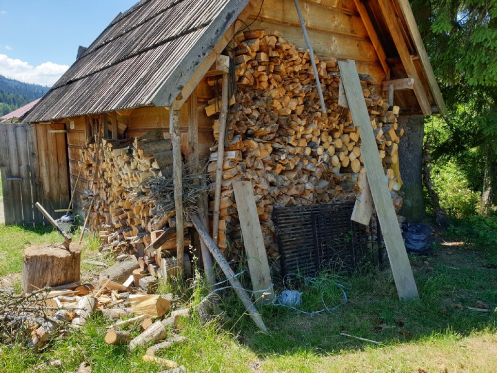 Spiskie bacówki ukryte wśród wzgórz