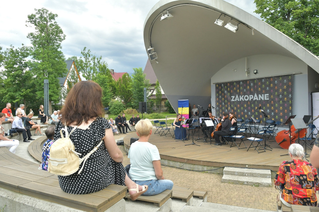 W Zakopanem zagrała orkiestra z Charkowa