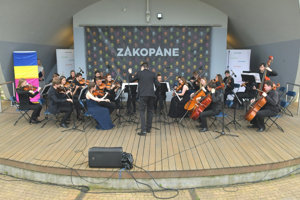 W Zakopanem zagrała orkiestra z Charkowa