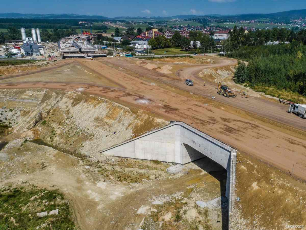 Tak wygląda postęp prac na nowej zakopiance - poznajecie te miejsca?