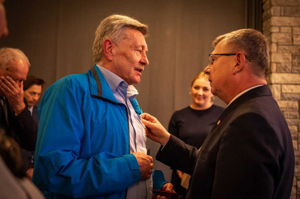 Kamil Stoch i olimpijczycy z Poronina uhonorowani