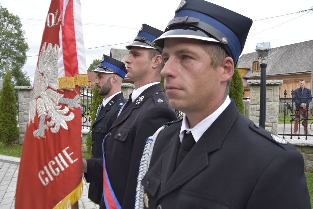 Dumni strażacy w Cichem Górnem