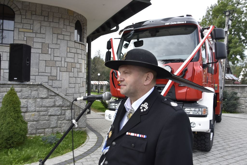 Dumni strażacy w Cichem Górnem