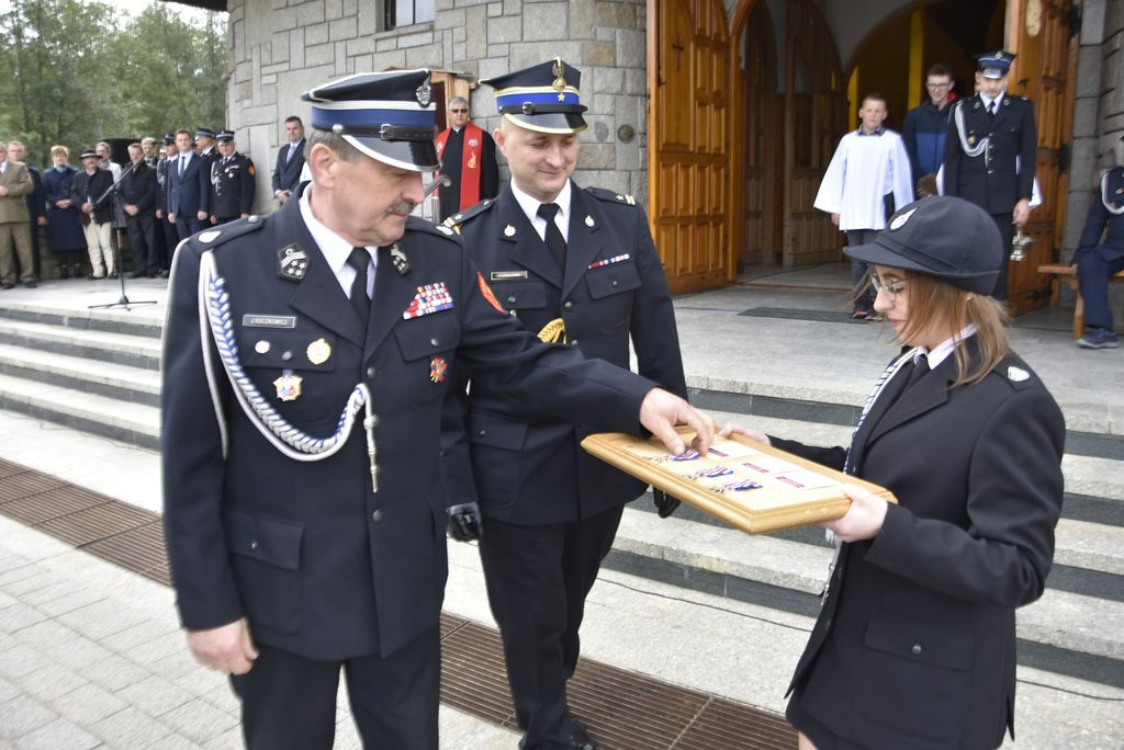 Dumni strażacy w Cichem Górnem