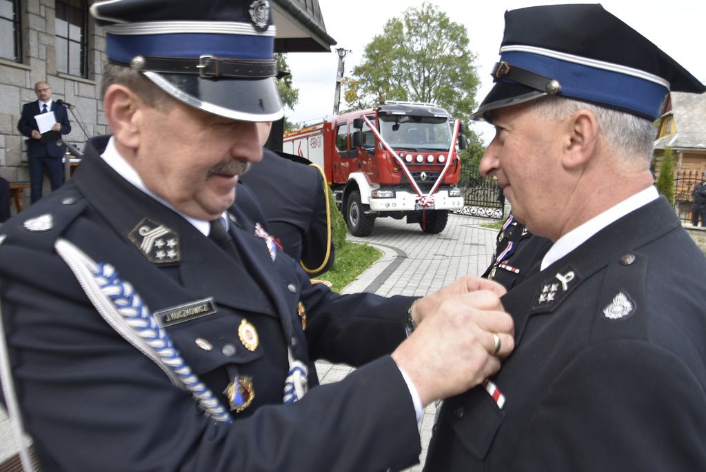 Dumni strażacy w Cichem Górnem