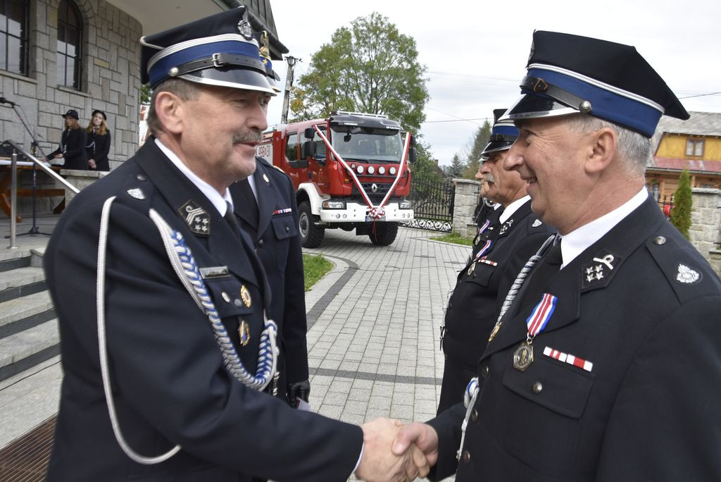 Dumni strażacy w Cichem Górnem