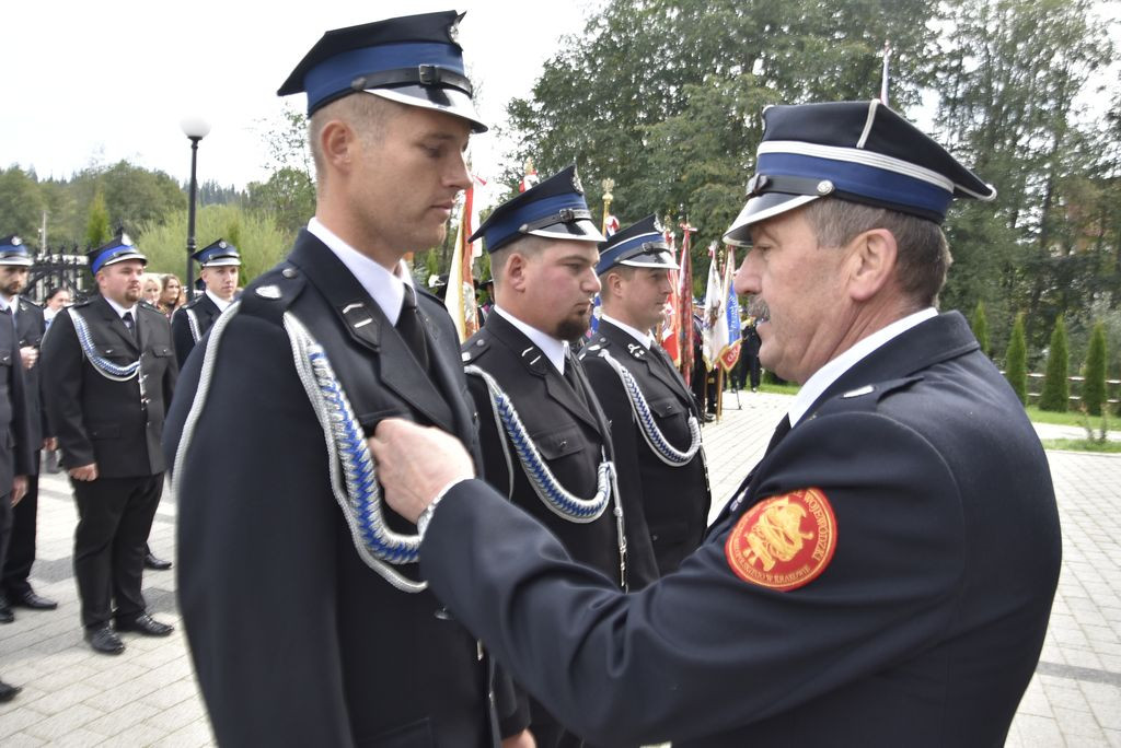 Dumni strażacy w Cichem Górnem