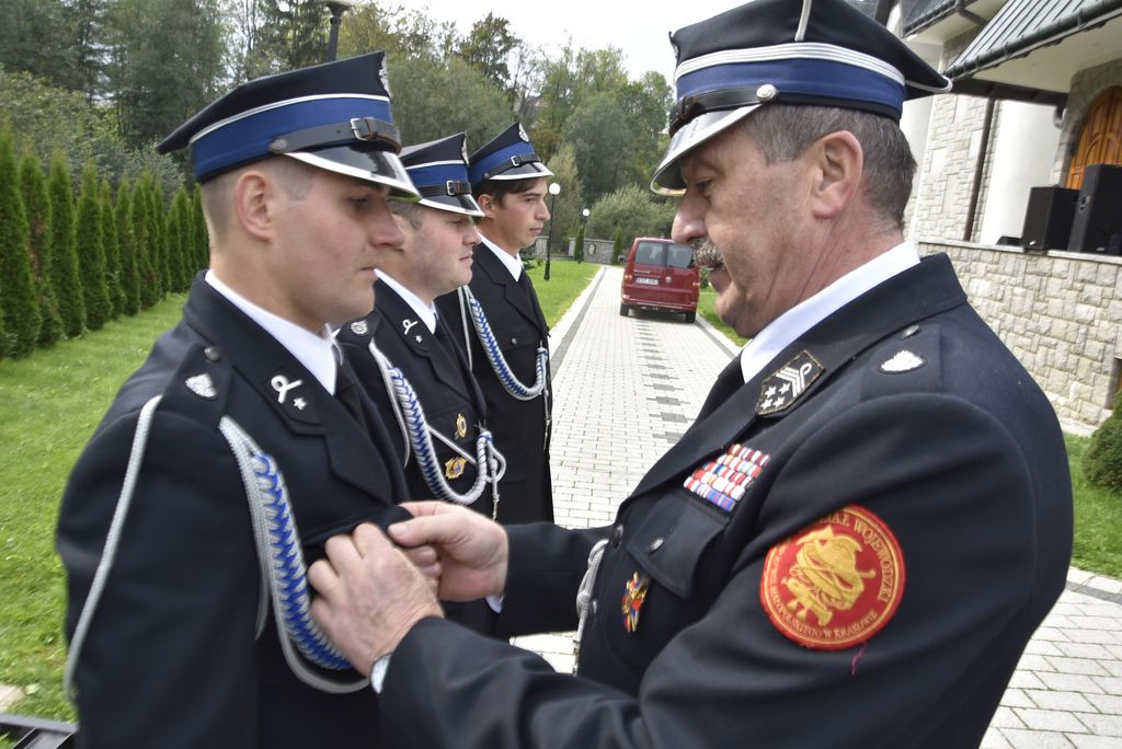 Dumni strażacy w Cichem Górnem
