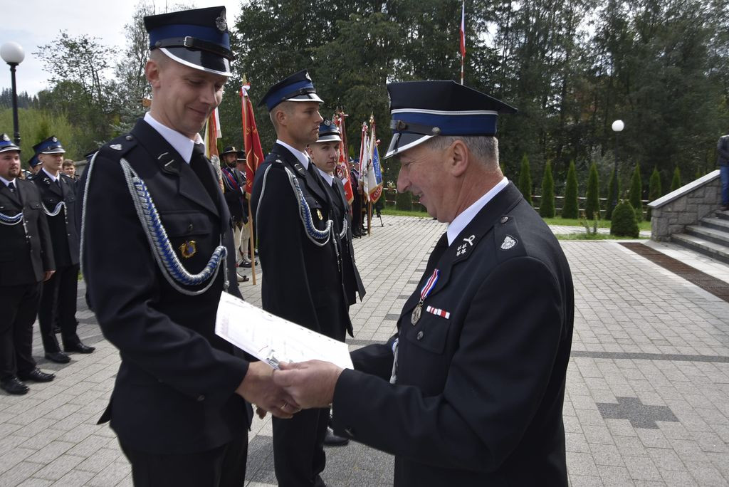 Dumni strażacy w Cichem Górnem