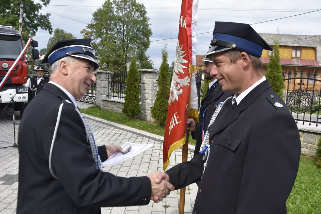 Dumni strażacy w Cichem Górnem
