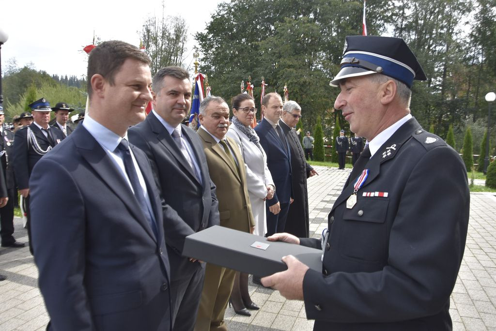 Dumni strażacy w Cichem Górnem