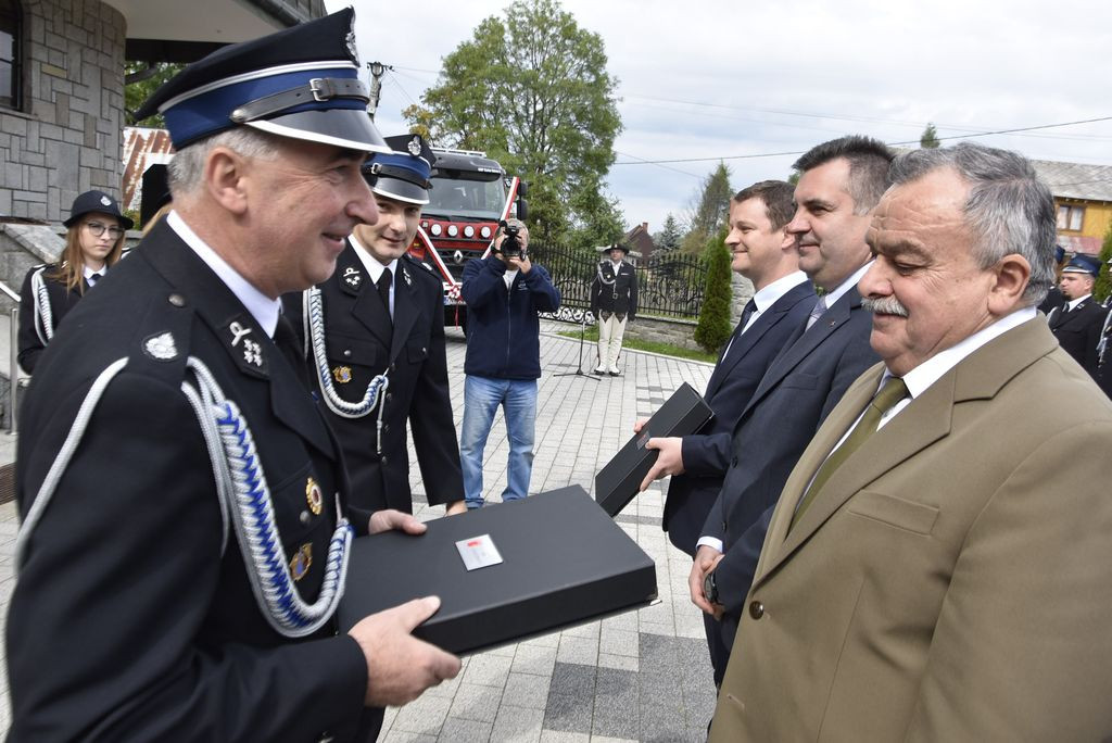 Dumni strażacy w Cichem Górnem