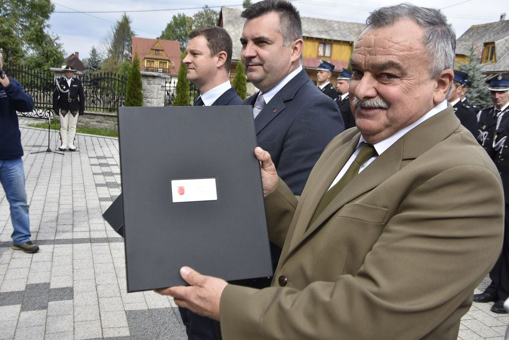 Dumni strażacy w Cichem Górnem