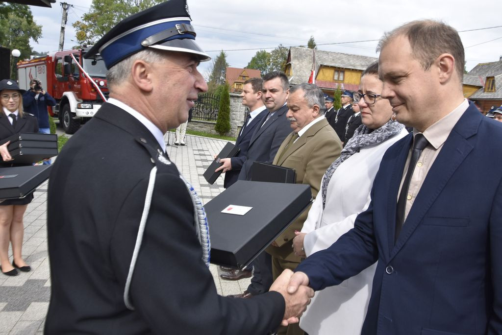 Dumni strażacy w Cichem Górnem