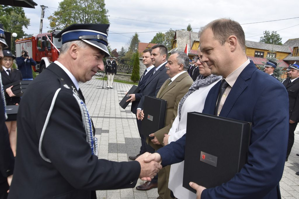 Dumni strażacy w Cichem Górnem