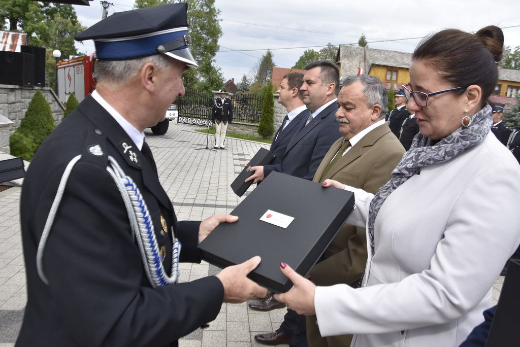 Dumni strażacy w Cichem Górnem