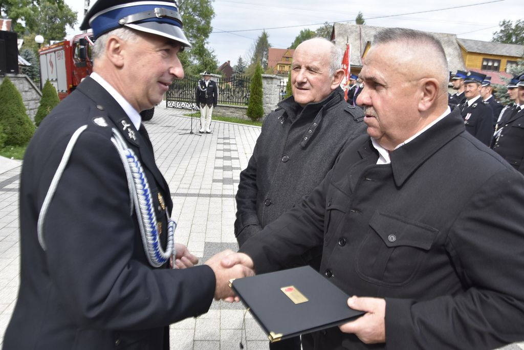 Dumni strażacy w Cichem Górnem