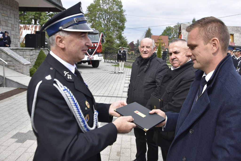 Dumni strażacy w Cichem Górnem