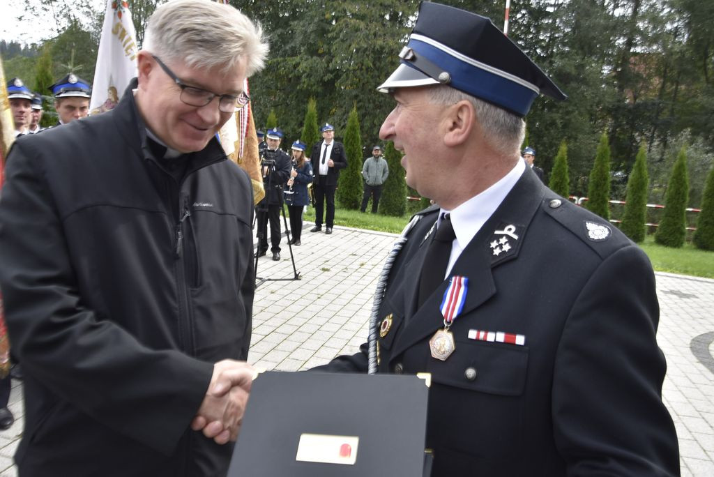 Dumni strażacy w Cichem Górnem