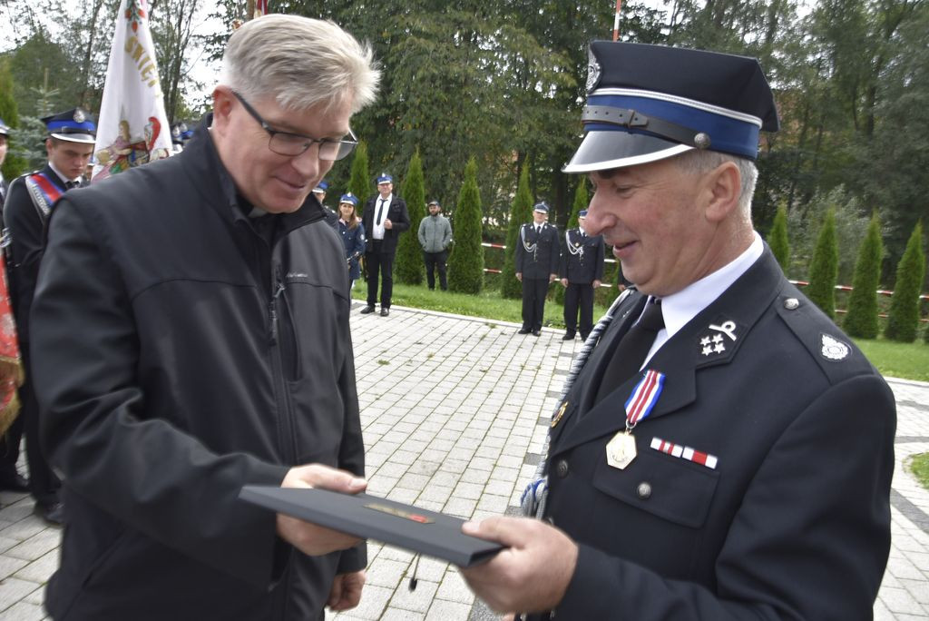 Dumni strażacy w Cichem Górnem