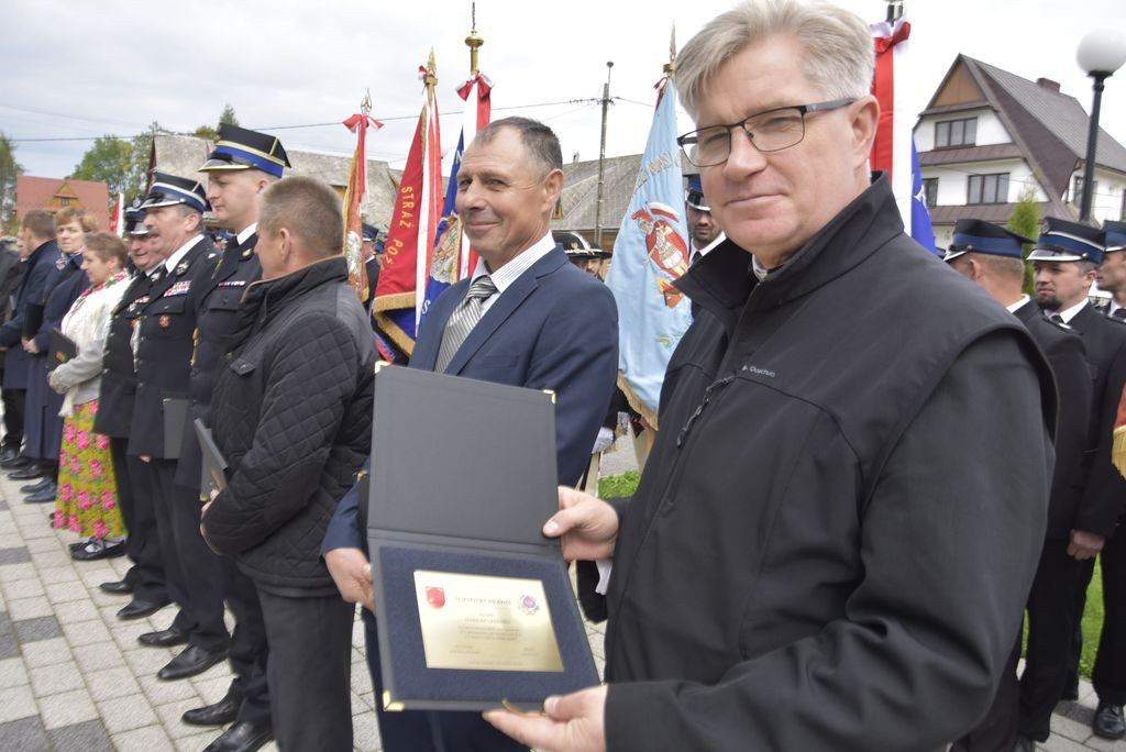 Dumni strażacy w Cichem Górnem